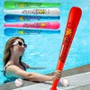 6Pcs/Set Inflatable Baseball Bat Inflatable Hammer Stick Balloon Toy Carnival Party Kids Birthday Gifts Pool Water Game Toy 3