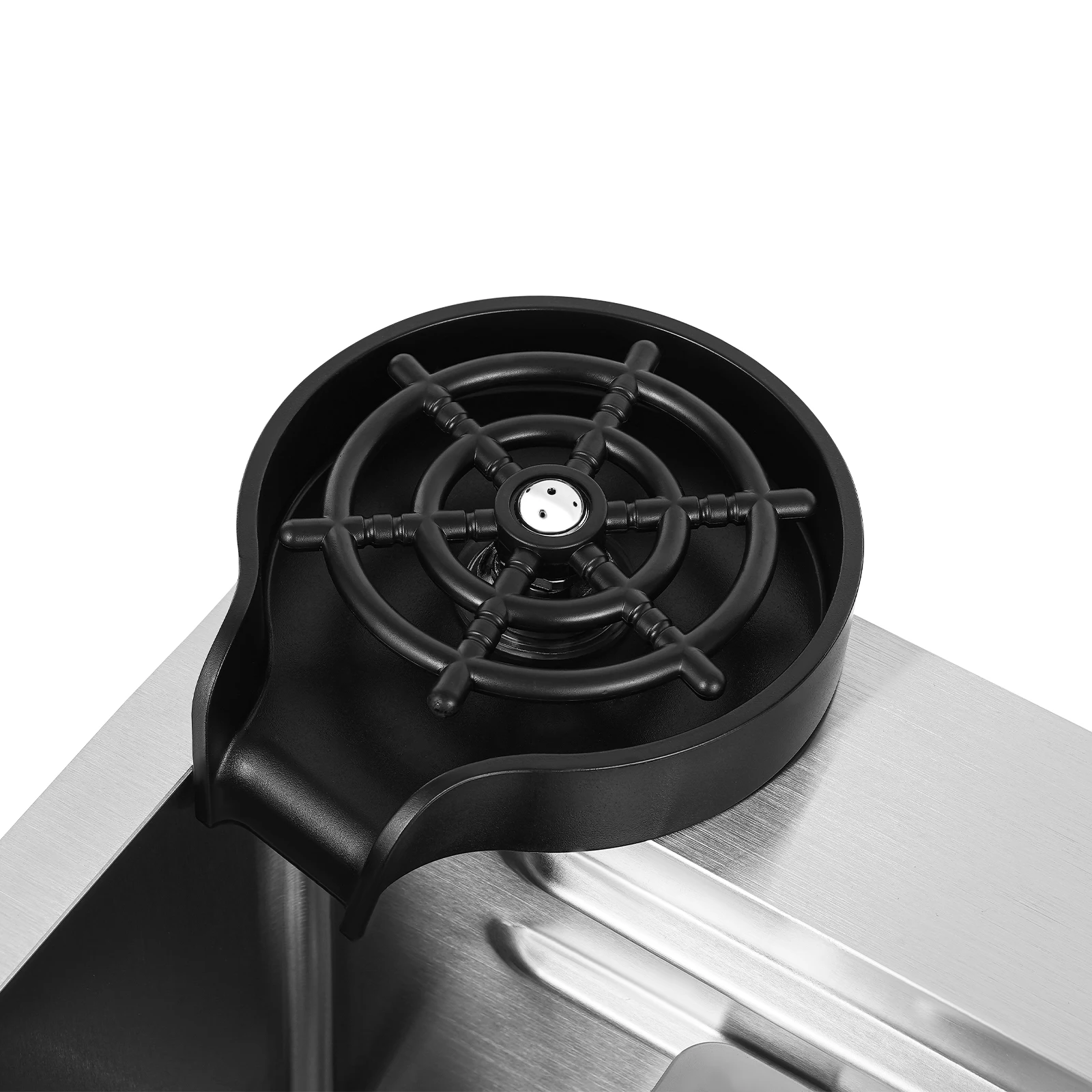 Single-Bowl Multifunctional Kitchen Sink 75x45cm Silver