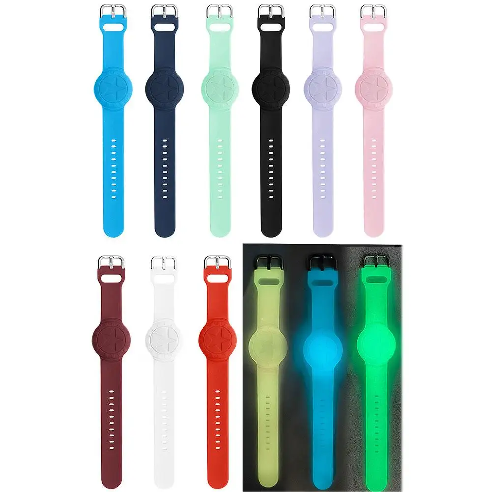 Braccialetto Per Bambini Nuovo Per Apple Airtag Cinturino In Silicone Custodia Completa Per Apple Airtag Holder Custodia Impermeabile Wristband