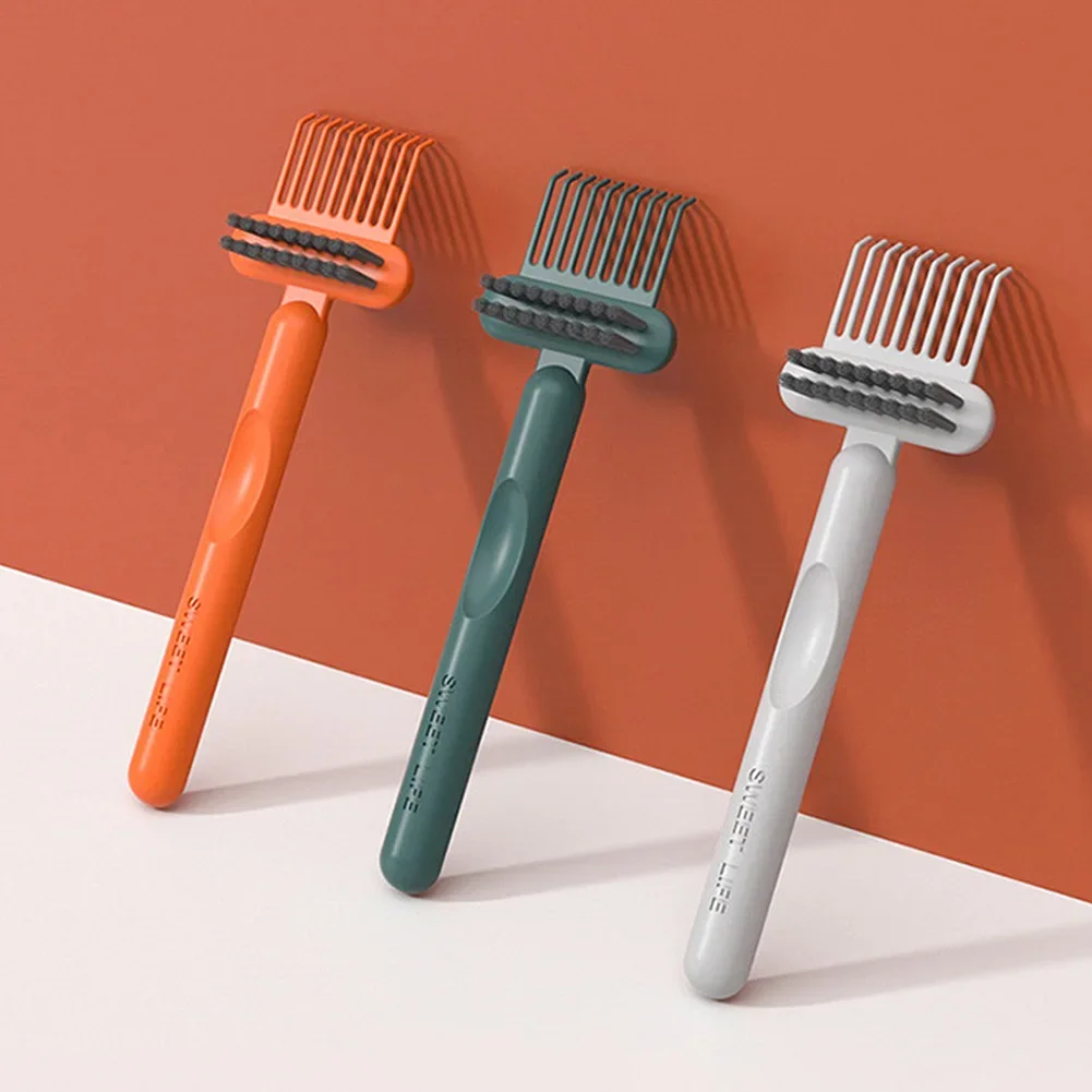2-In-1 Mini Hair Brush and Comb Cleaning Tool