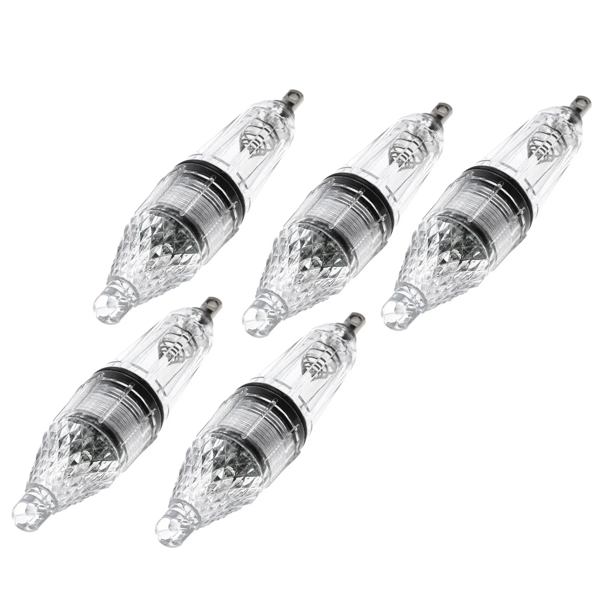 

5PCS LED Flashing Lure Light Mini Deep Drop Underwater Lights Fish Lure LED Lamp Fish Light Night Fishing Lights