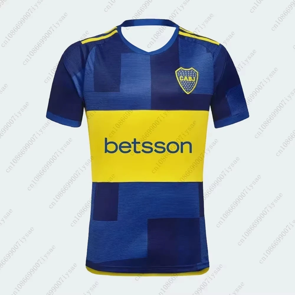 2024-25 Newest Arrive Style Boca Juniors Soccer Uniform Men Women Youth Football Jersey Adult Breathable Quick Drying Clothes 2