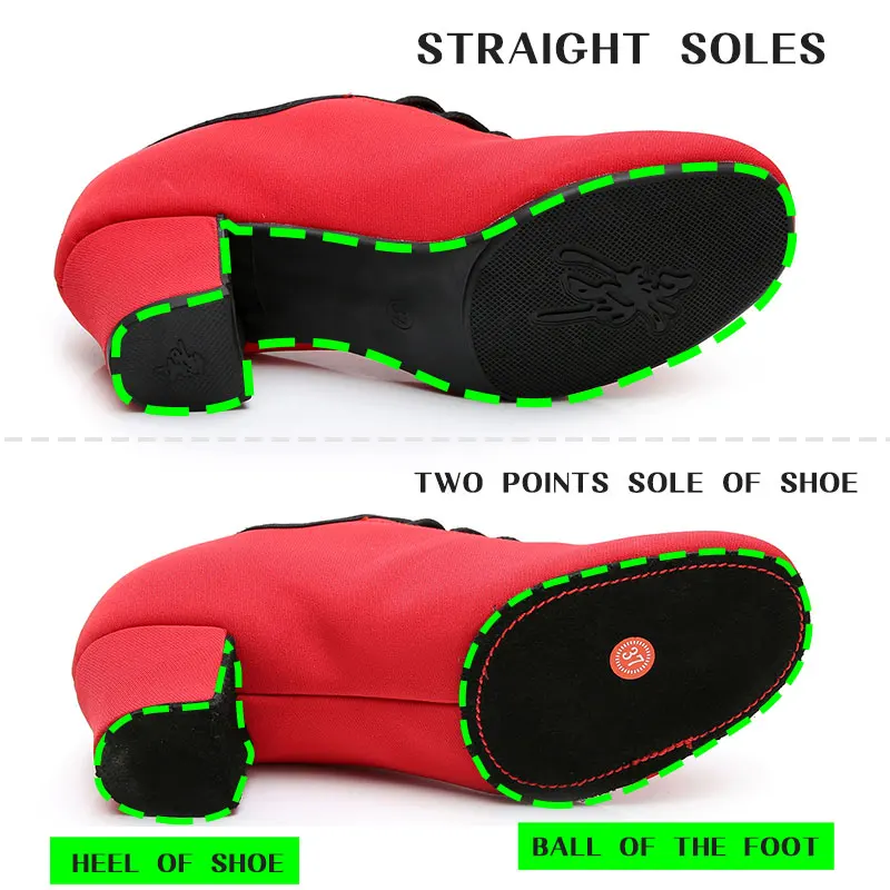 Diplip Women Latin Dance Shoes Ballroom outdoor Shoes Oxford Fabric Breathable Comfortable Jazz Shoes Tango Salsa Dancing Shoes