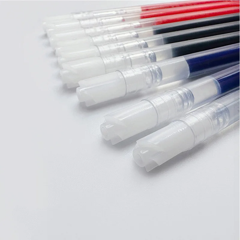 10 packs of 424 ink 0.5mm neutral pen core 99mm blue black red G2 ballpoint pen replaceable core for writing office stationery 4