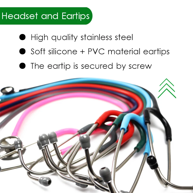 Medical Pediatric Adult Infant Child Estetoscopio Dual Head Professional Classic for Doctor Nurse Vet Cardiology Stethoscope