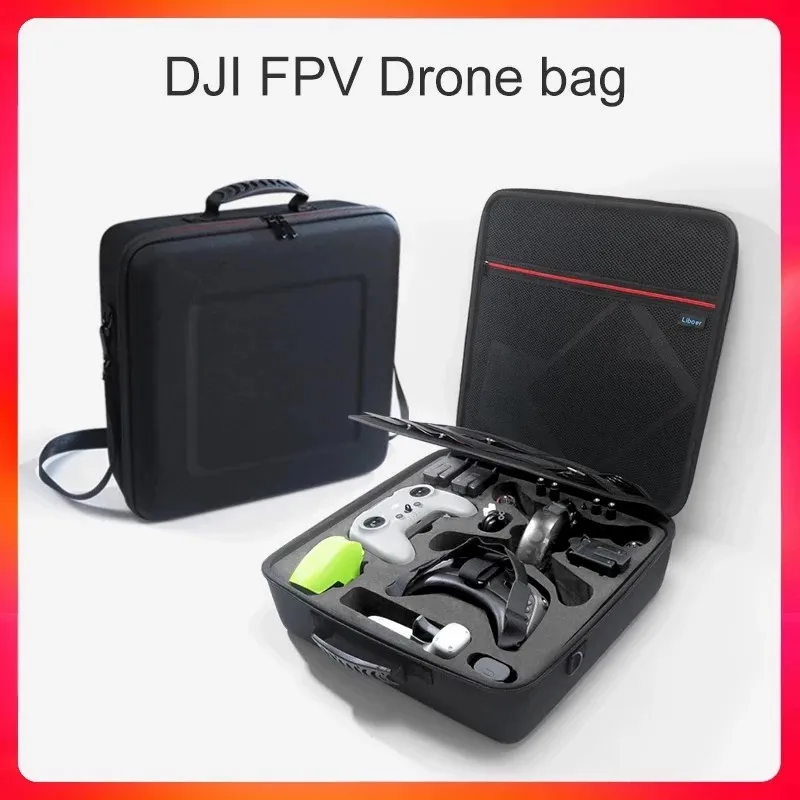 

Противоударная сумка для дрона для DJI FPV, вместительный чехол для переноски, аксессуары для DJI FPV, Дорожный Чехол, Портативная сумка на плечо