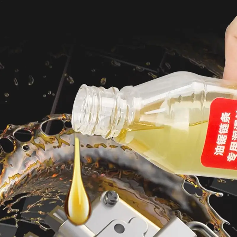 100ml Chain Oil For Chain Saw Noise Reduction Saw Oil Lubricant Rustproof Protection Lube Maintenance Tool chain saw oil