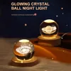 Unique 3D Crystal Ball Lamp with Galaxy and Planetary Projections USB Night Light for Cozy Atmosphere plasma ball 2
