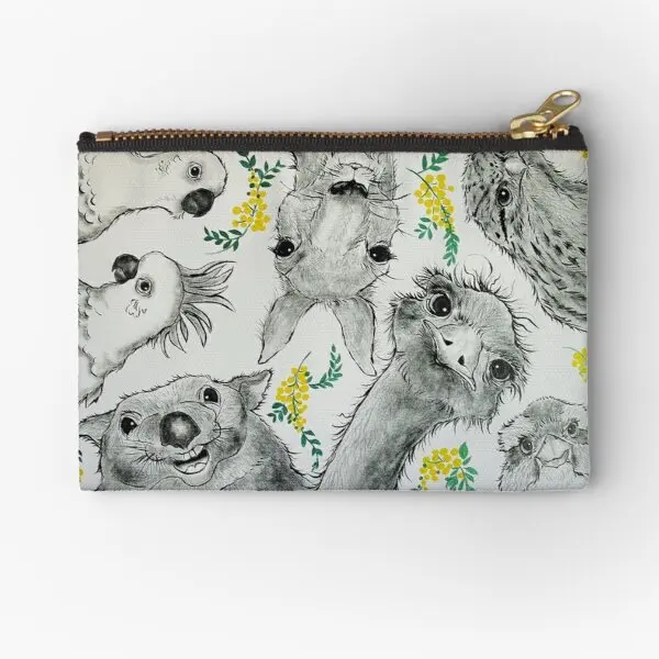 

Zipper Pouches Panties Storage Socks Pocket Cosmetic Women Bag Coin Underwear Key Small Wallet Pure Money Men Packaging