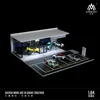 TimeMicro&MoreArt 1:64 M Power theme assembled version of the car showroom lighting scene 5