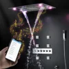 Constant temperature multifunctional music top spray shower set # dfg345 3
