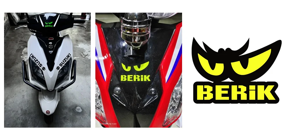 Autocollants Réfléchissants Pour Moto Honda - Imperméables, Pour Carénage Et Casque, Augmentation Visibilité Sécurité