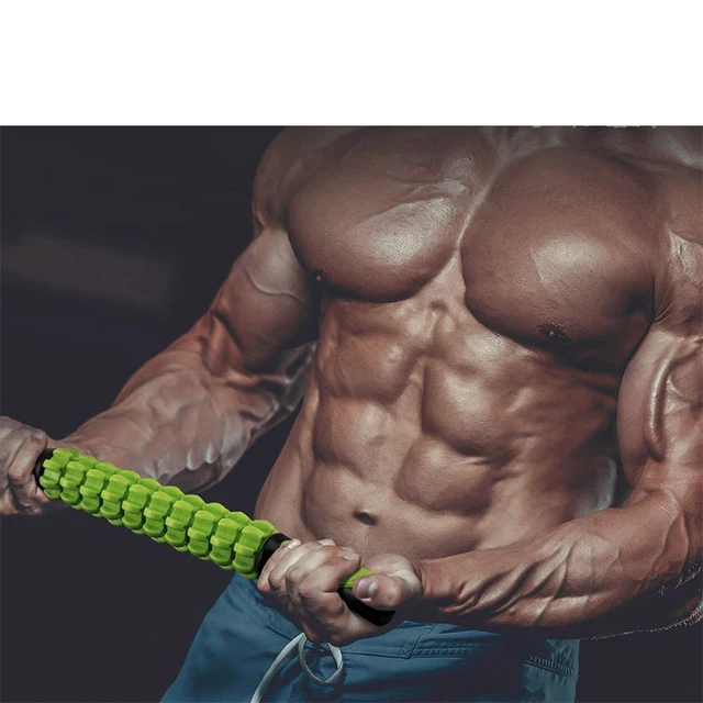 1pcs Muscle Roller Stick for Athletes- Body Massage Sticks Tools- for Relief Muscle Soreness,Cramping,Help Legs and Back Recover 4