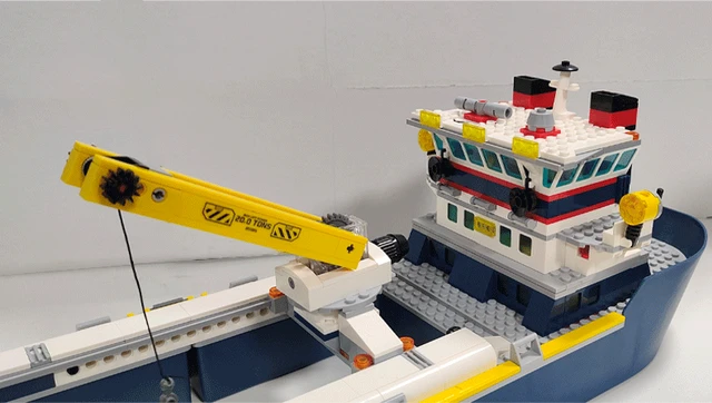 745 Stück Ozean Exploration Schiff Dampfer Boot Schiff Bausteine Spielzeug  Modell Ziegel Geburtstags geschenke für Kinder Freund gleich - AliExpress