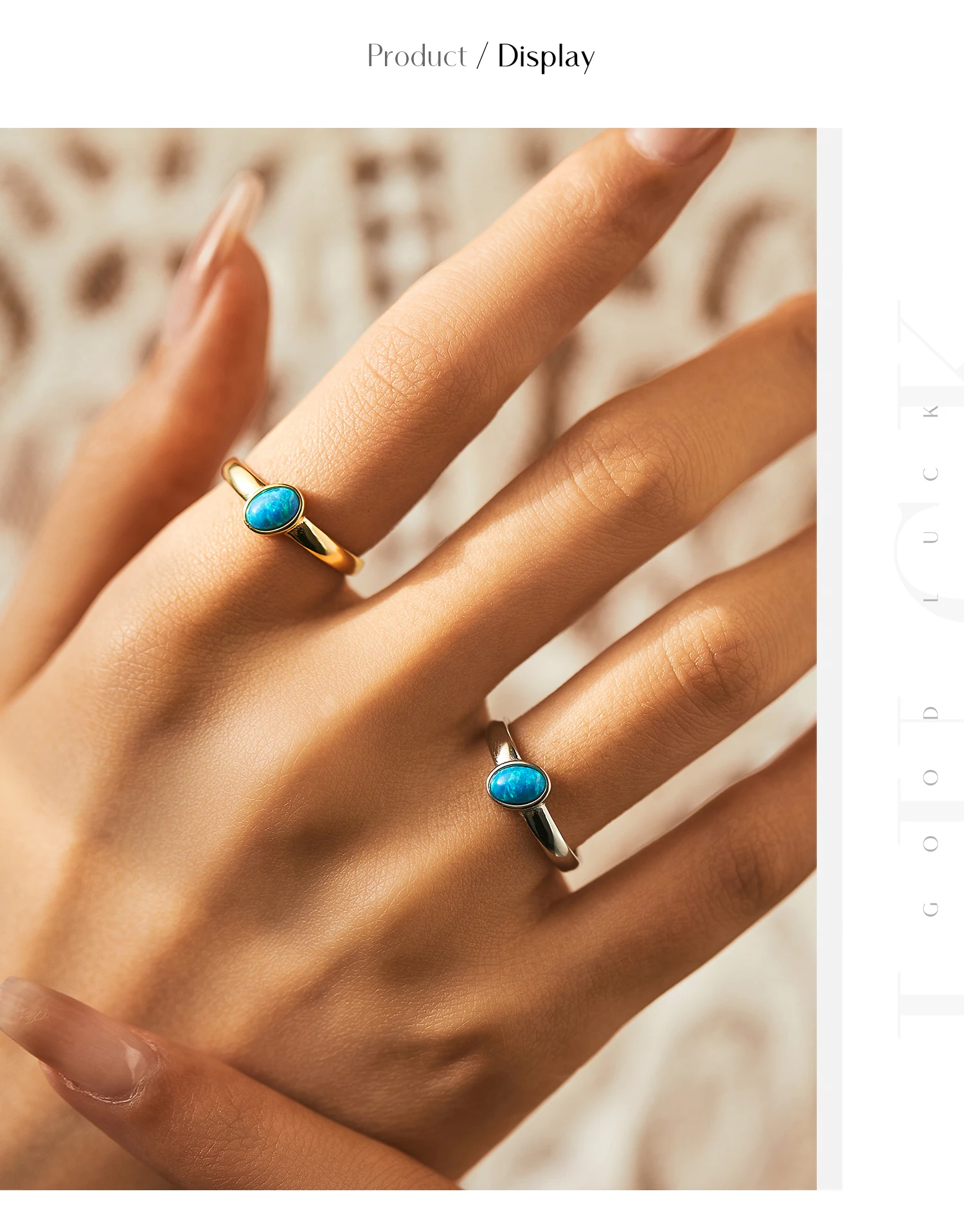 MODIAN 925 Sterling Silver Irregular Oval Opal Charming Finger Ring Platinum Plated Vintage Rings For Women Silver Jewelry Gift