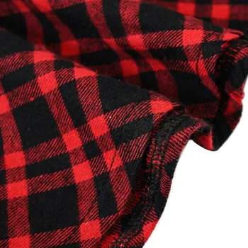 Christmas Kids Girs Dress Fashion Plaid Leisure Long Sleeved Dress Kids Party Dress Autumn Spring Casual Girl Dresses Clothing 6