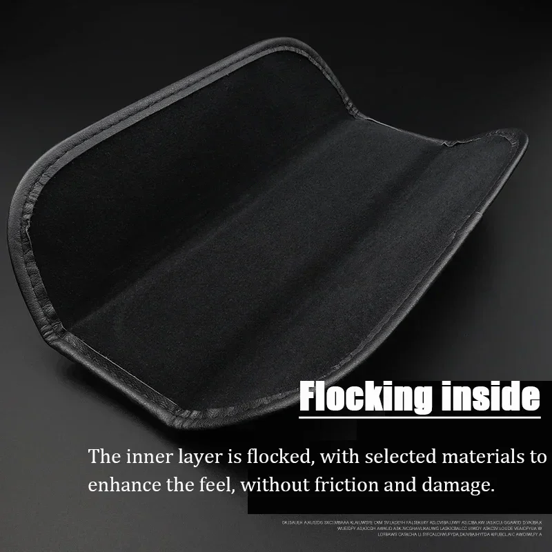 Car Seat Belt Leather Safety Belt Shoulder Cover 2Pcs For VW Audi A3 A4 A5 A6 A7 A8 Q3 Q5 Q7TT RS