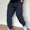 New Men's Casual Pants Fashionable Drawstring Casual Pants Jogging Exercise Running Sweatpants Spring and Autumn Clothing S-3XL 2
