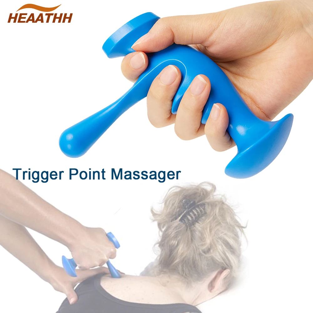 T-shaped Point Massager Reflexology Acupuncture Stick Pain Relief Press Trigger Point Massager Foot Body Deep Tissue Relaxtion