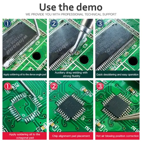 Olk SMD Flux Pcb Repair Soldering Flux No-Clean Solder Paste Welding Advanced Oil Flux For Welding Grease 10cc Soldering Repair - Image 6