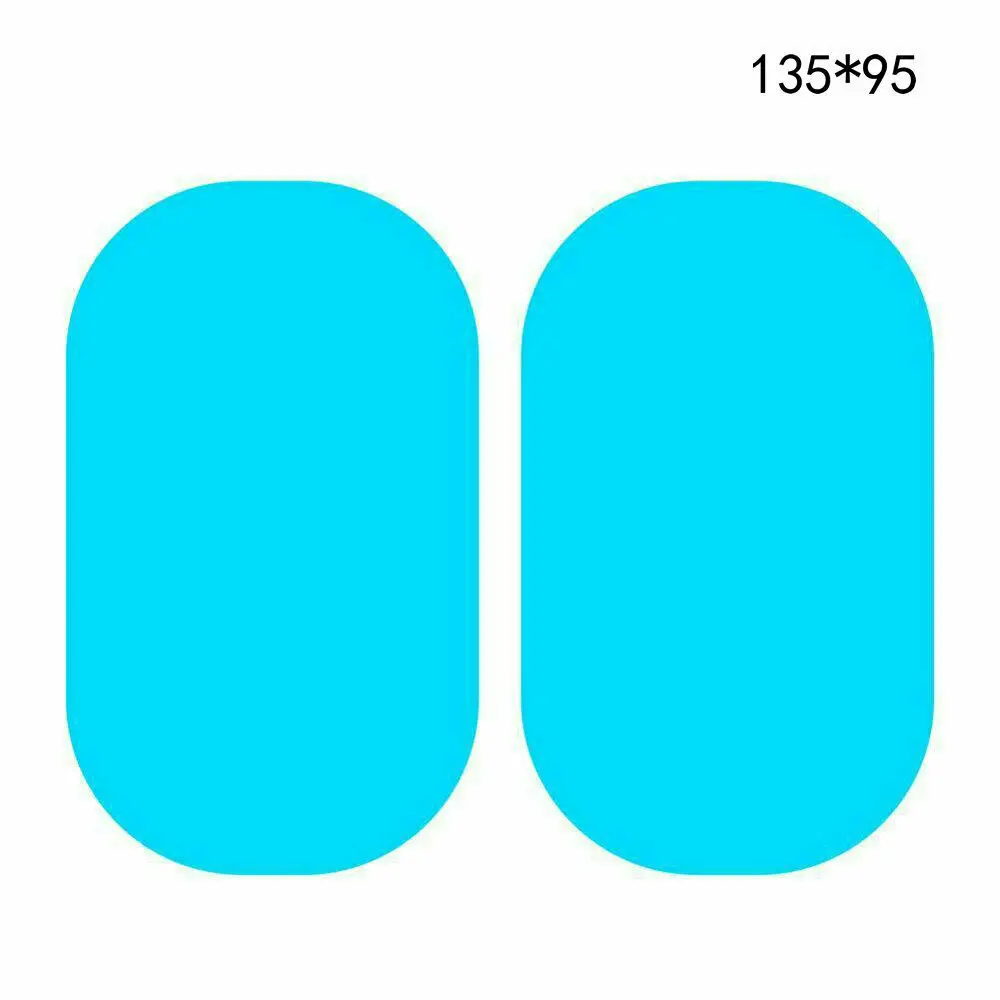 Sc0147f992d7b44e0a497028941c2a67aD 2Pcs Car Sticker Rainproof Film For Car Rearview Mirror Car Rearview Mirror Rain Film Clear Sight In Rainy Days Car Film Mallzona