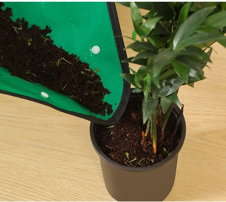Pflanzenumtopfmatte, wasserdichte Umpflanzmatte, Sukkulenten-Topfmatte für den Innenbereich, tragbare Gartenmatte – Detail 1