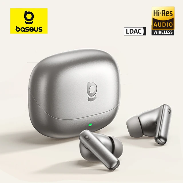 Audífonos Baseus Bowie MP1 con ANC híbrido y Hi-Res LDAC