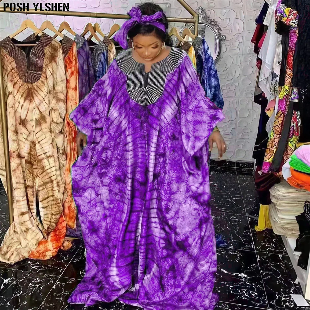 WithHeadtieAfricanDressesforWomen2023TraditionalNigeriaLadies