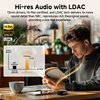 QCY MeloBuds Pro ANC Bluetooth 5.3 Earphones Wireless 46dB Hybrid ANC Hi-Res LDAC Earbuds 6 Mic Headphones 34H in-Ear Detection 3