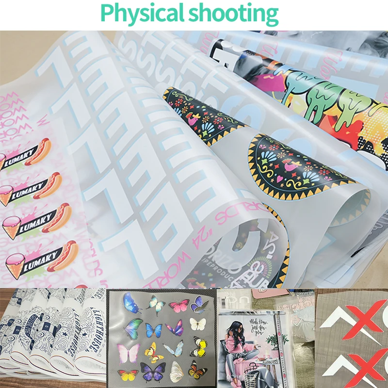 Heat Transfer Stickers Custom DTF Iron On You Logo Text and Portrait Images Printing DIY Clothing and Hats Washable Patches
