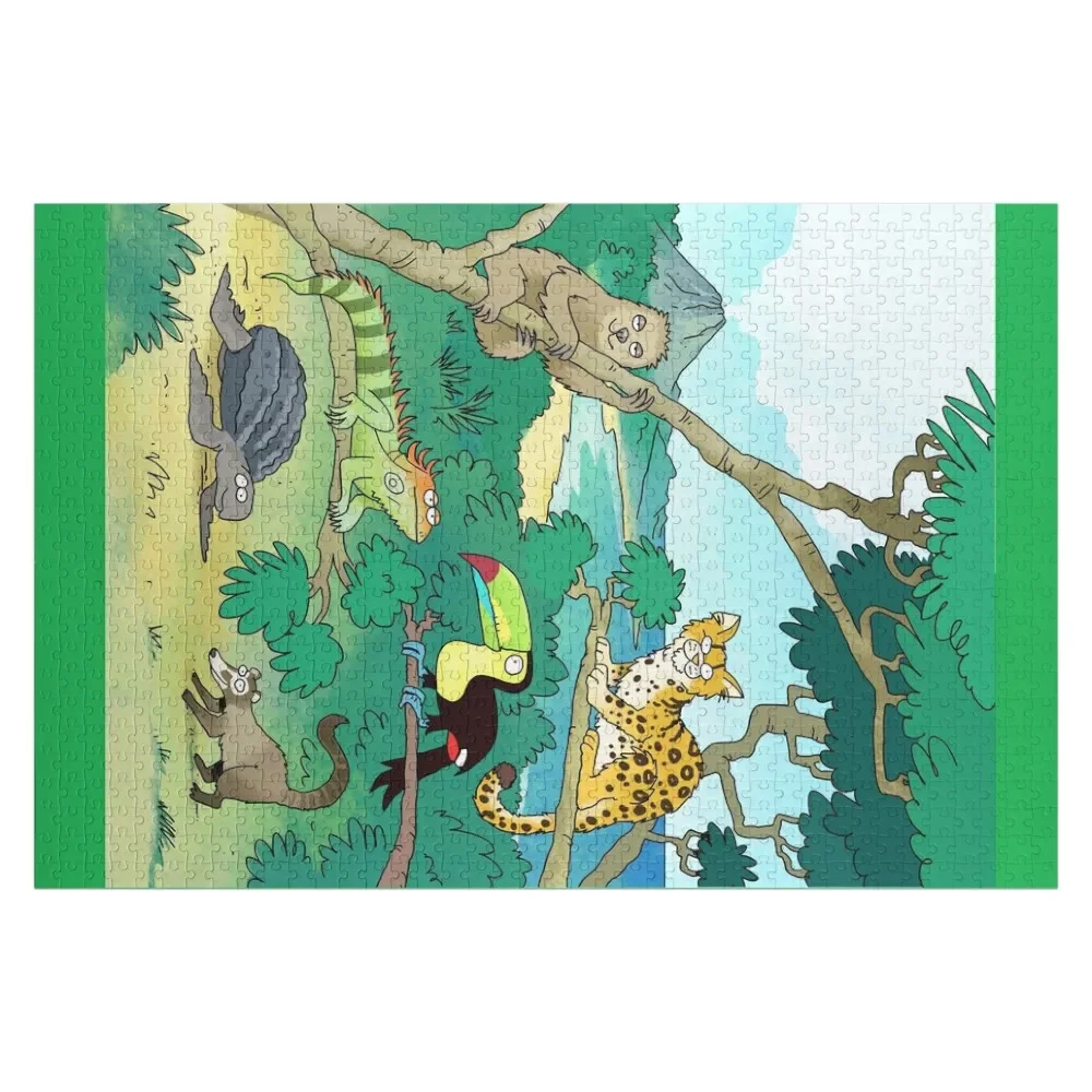 Animals of Costa Rica Jigsaw Puzzle Christmas Gifts Personalized Kids Gifts Puzzle les destinations costa rica 50