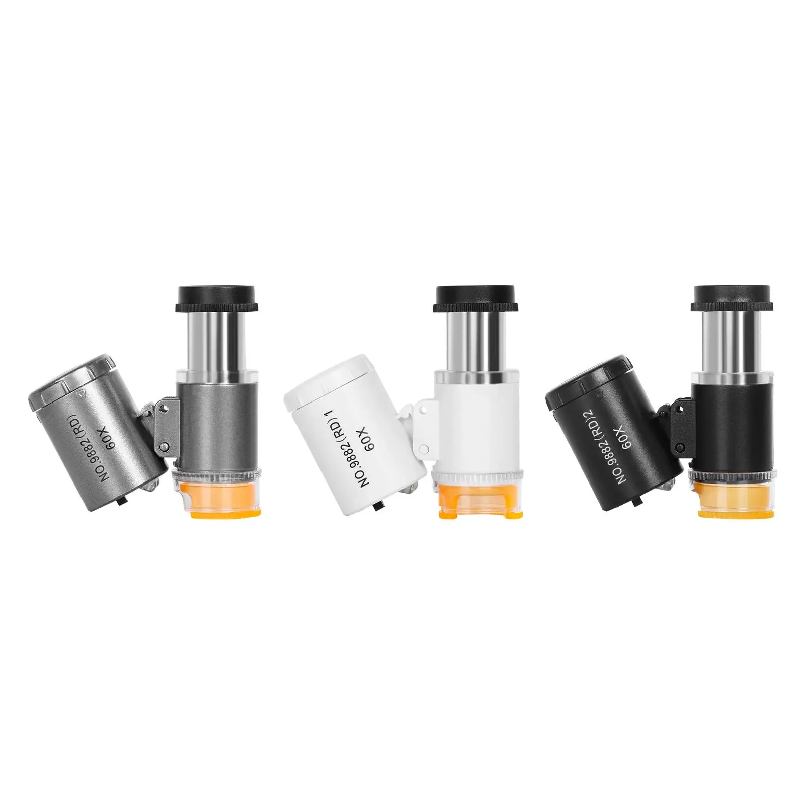 

60-кратный мини-микроскоп, ювелирные лупы, многофункциональный обучающий микроскоп для ювелирных изделий, бриллиантовые коллекционные предметы