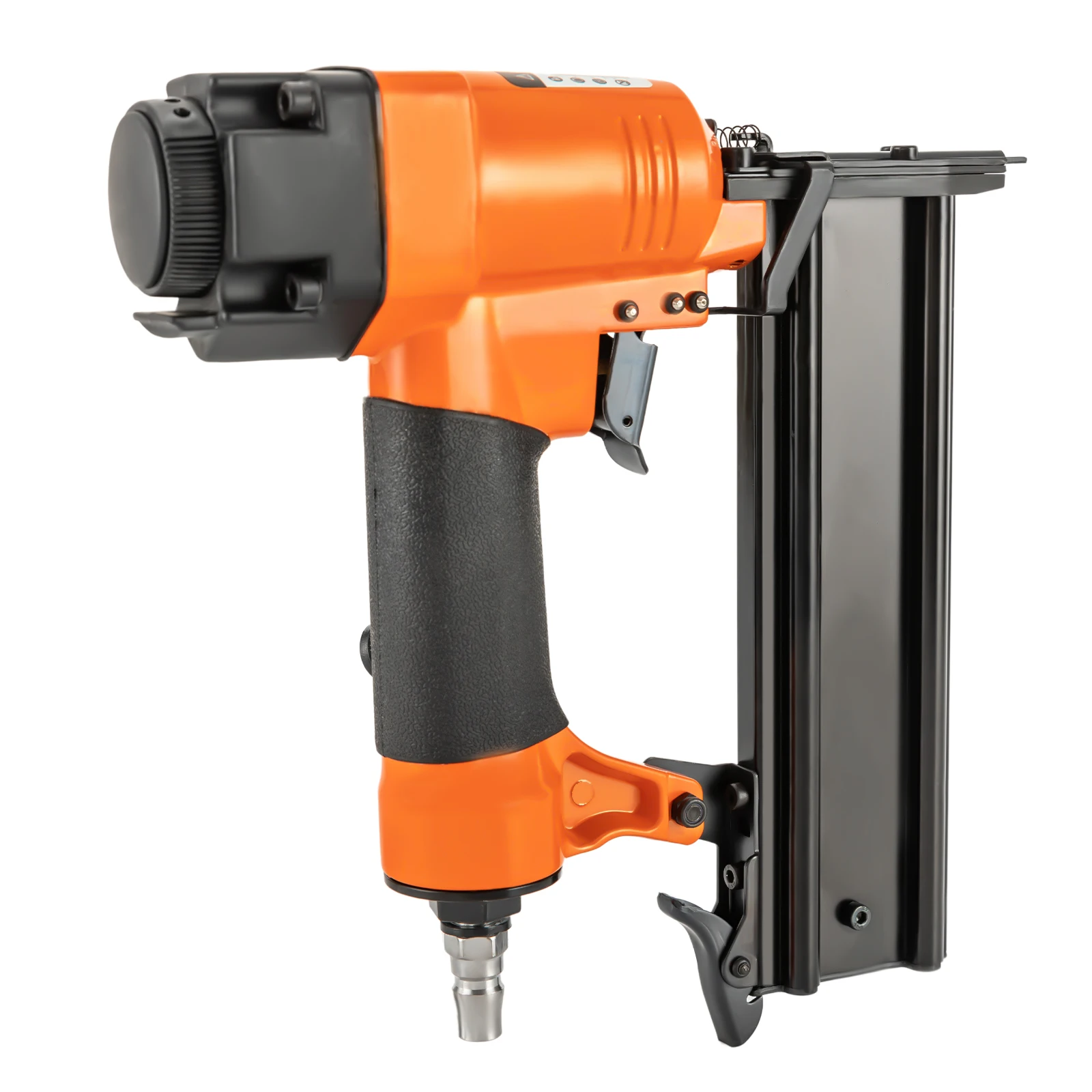 18GA Pneumatischer Bradnagler mit 360°-Drehfunktion ° Abluft-Mikro-Pin-Nagler Nagelpistole Holzbearbeitungswerkzeug für Schreiner und Profi-Dekorateure – Detail 8
