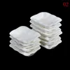 10Pcs/set Durable Mini Food White Dishes Tableware Miniature Doll House Accessories Dollhouse Trays Plates Doll Kitchen Toys 6