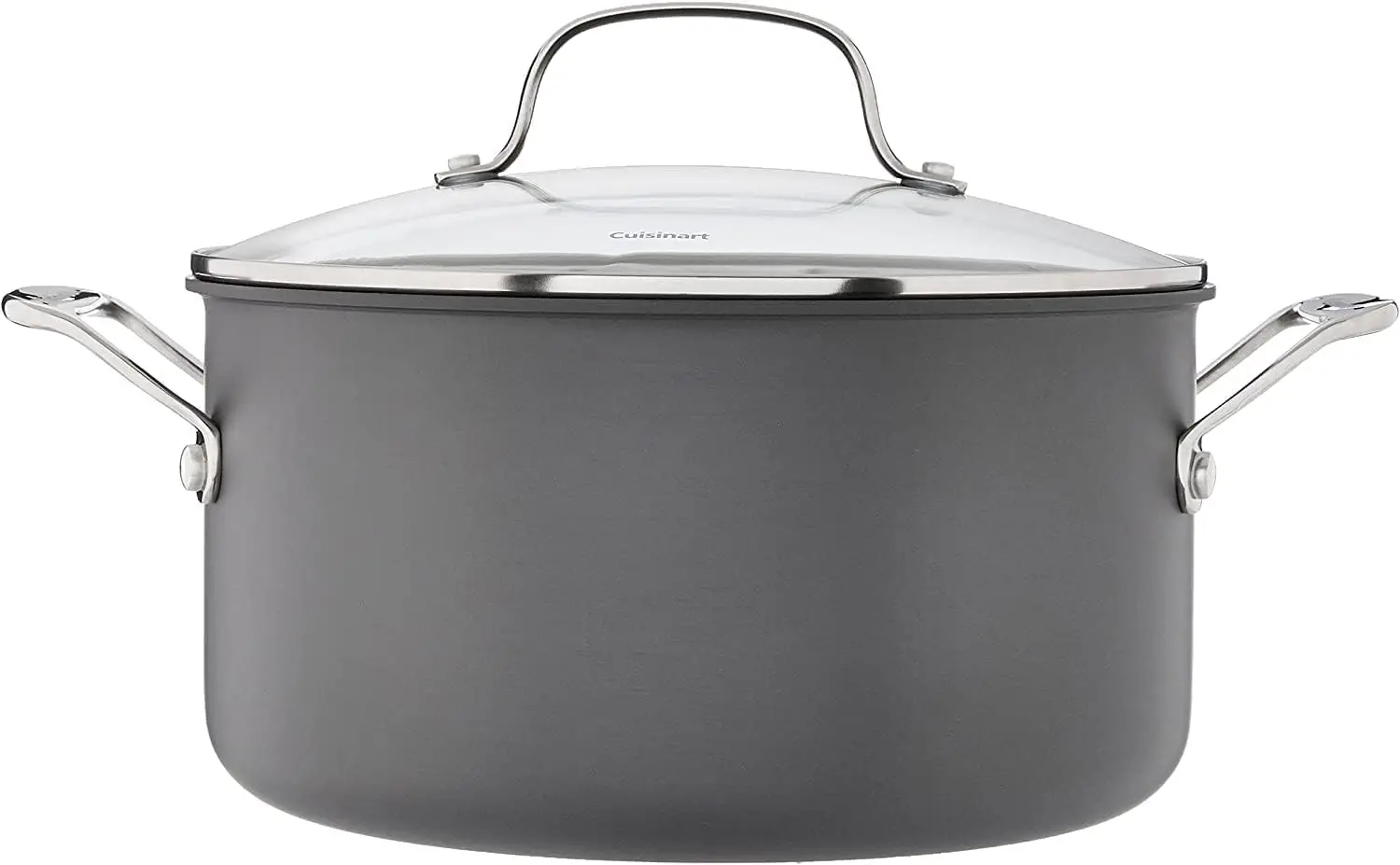 

Chef's Classic 6-Quart Nonstick-Hard-Anodized, Stockpot w/Cover