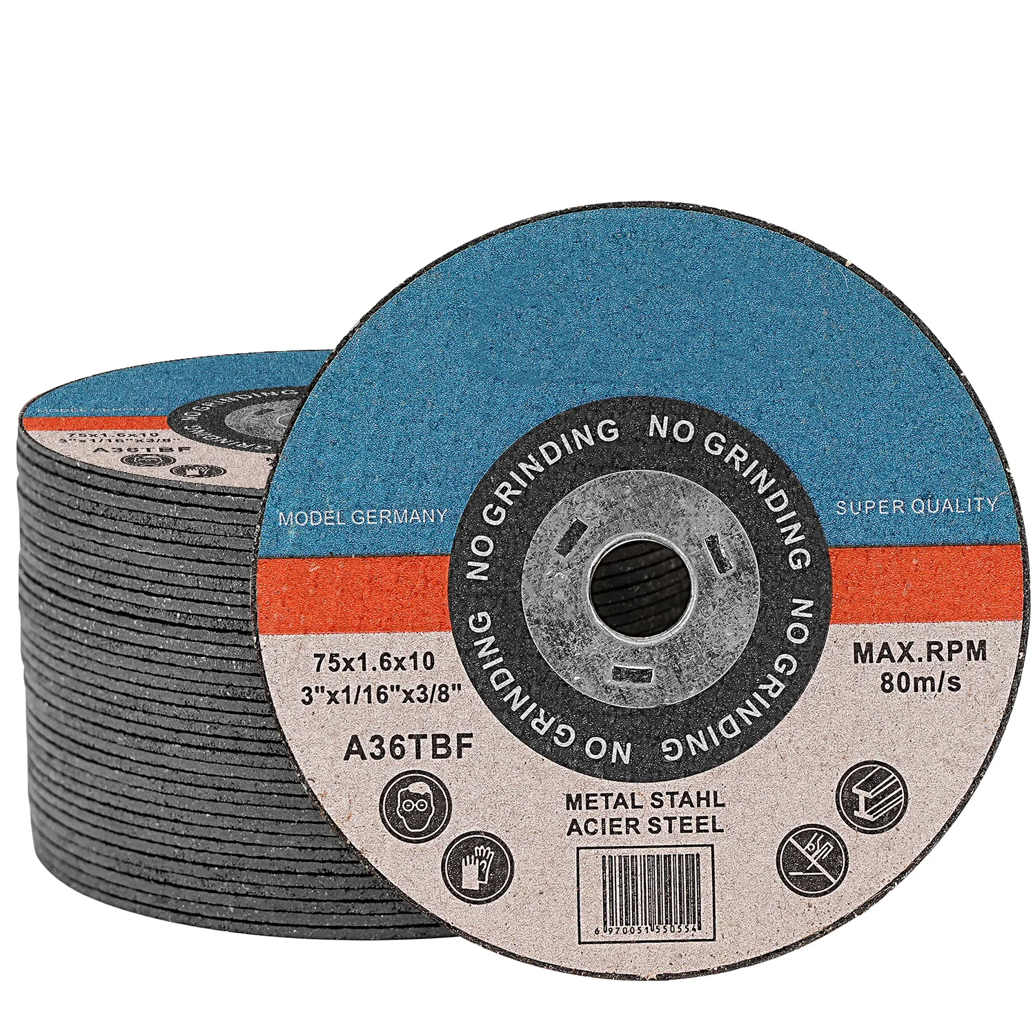 50-5pcs 75mm Cutting Disc Resin Cutting Wheel Diamond Circular Saw Blade 1.6mm Thickness Angle Grinder Wheel for Metal Wood Cutt cutting disc abrasive wheel cutting blade saw blade