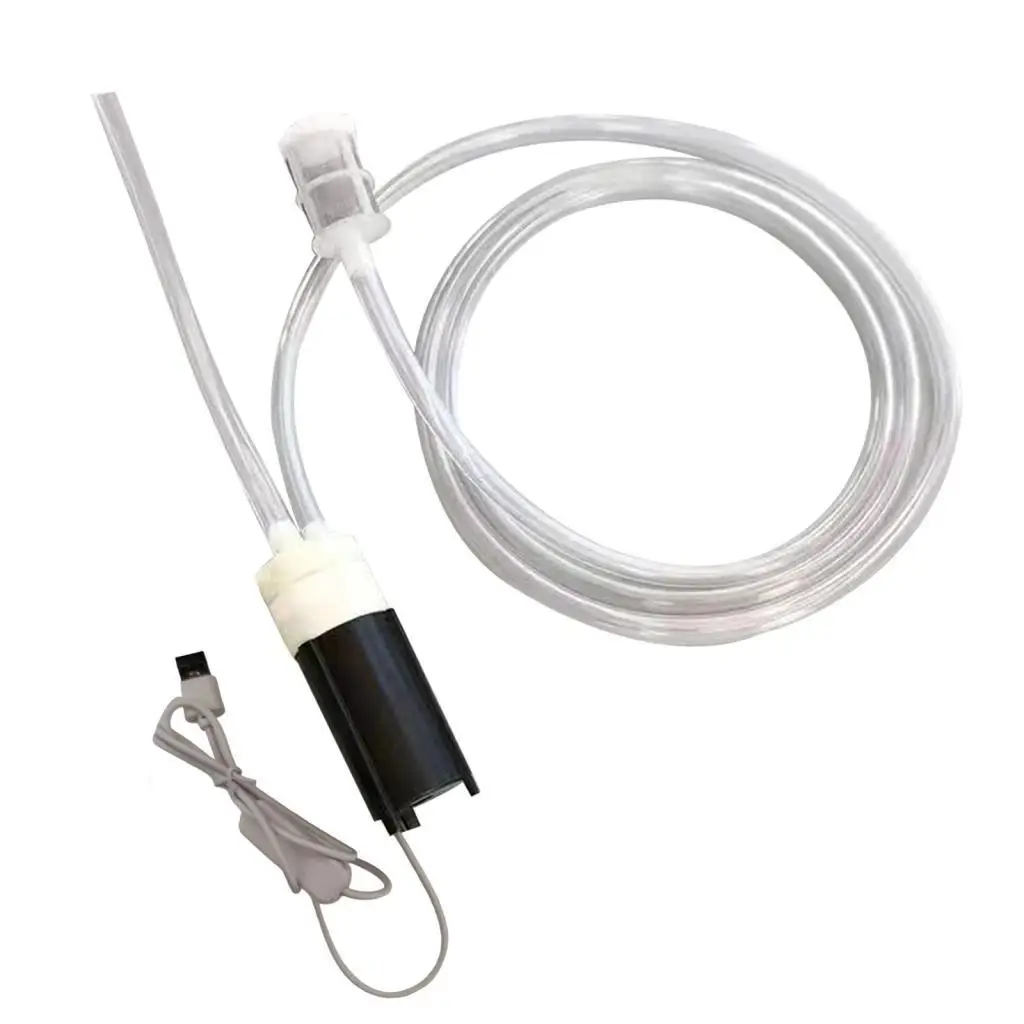 Portable Liquor Suction Device Home Brewing Beer Siphon Filter Siphon Tube Water Liquid Transfer Pump Mini Electric Wines Pump brewing siphon hose beer brewing equipment