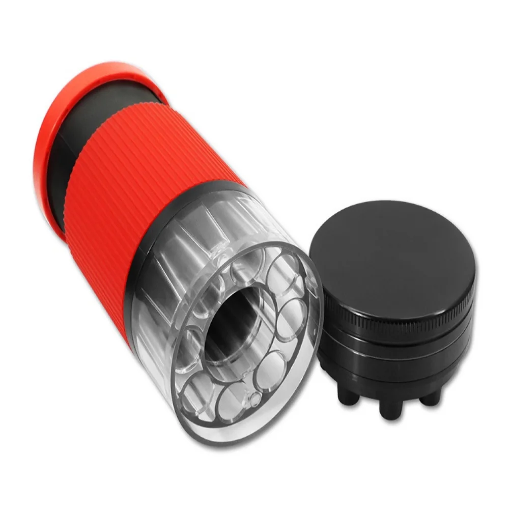 3 in1 70 mm Metal Grinder, Flare Tube Filled One-piece, Smoking Set Gift Box Grinder Cone Roll Paper Filling Smoking Tool_voghion.com