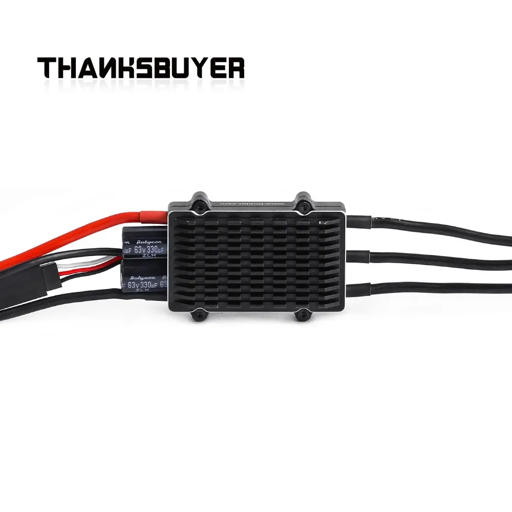 Электронный регулятор скорости бесщеточный с Т-двигателем FLAME 60A 12S 600 Гц 6-12S