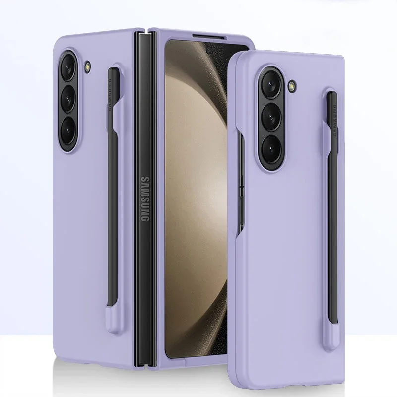 Premium Skin-Feel PC Case with S Pen Holder and Storage