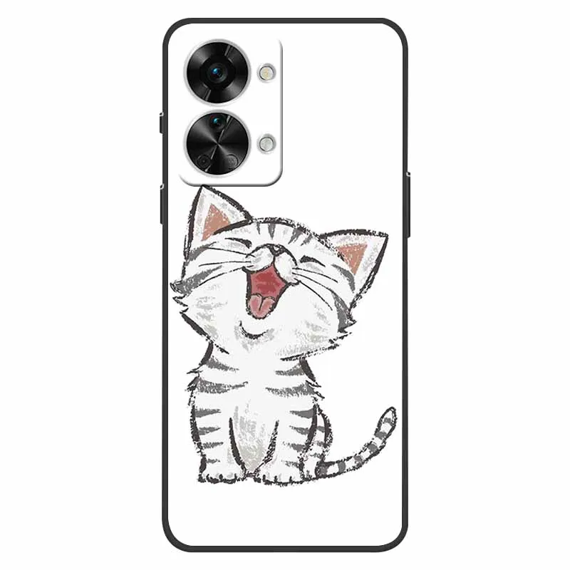 Shockproof Soft TPU Silicone Cartoon Case Cover for OnePlus Nord 2T - 2022 Edition