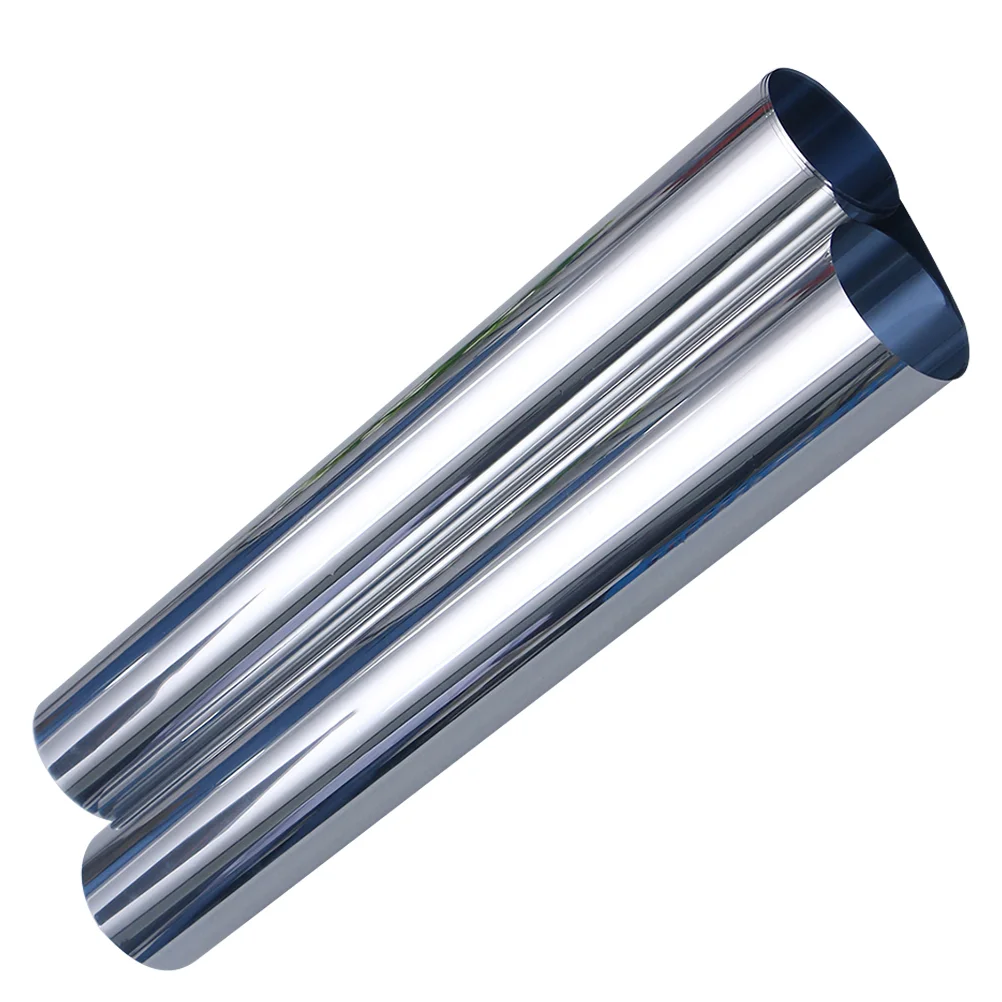 

Pet Reflective Glass Film One Way Transparent Window Stick Privacy Tinting Sun Blocking