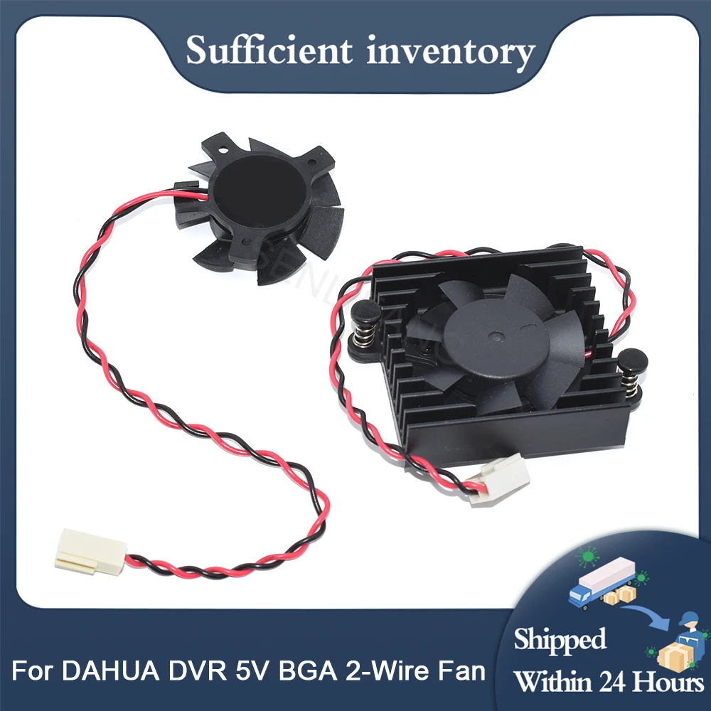 Ventilador do Dissipador de Calor para Dahua Dvr Hdcvi Câmera e 5v Bga Fios Chipconjunto Radiador Ventilador de Refrigeração Novo