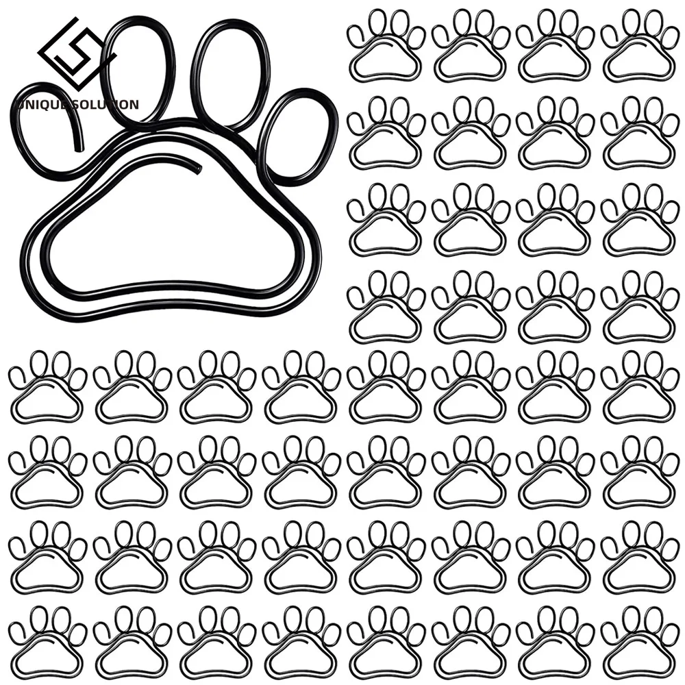 

Paw Paper Clips Mini Cute Dog Shape Paper Clips Dog Lover Gifts Cat Paw Paper Clips Fun Paperclips Animal Bookmark for Work