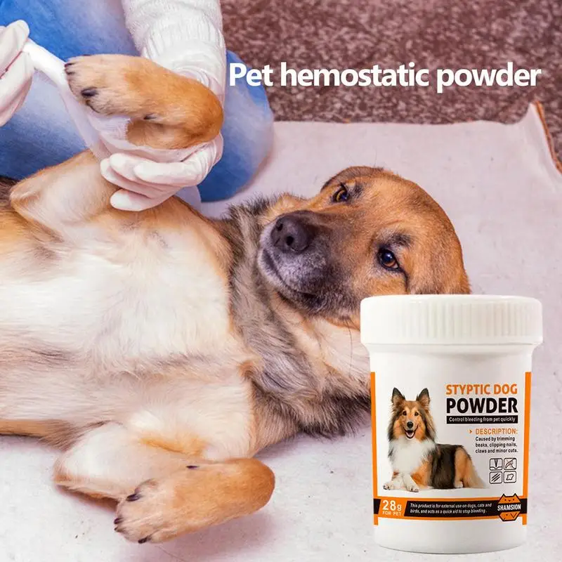 Pet Hemostatic Powder Blood Stop Powder For Quick Clot And