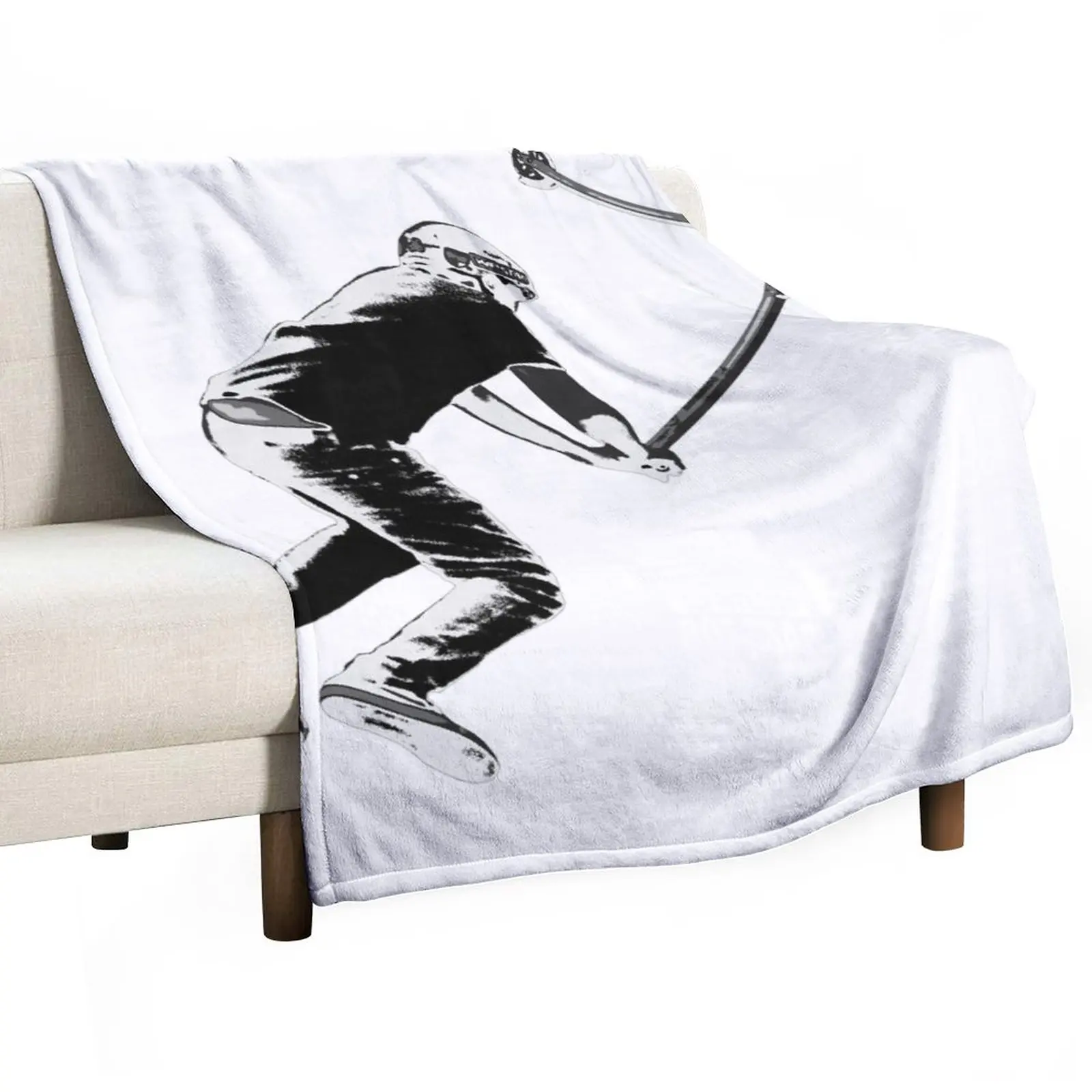 

Holding On! - Stunt Scooter Move Throw Blanket manga anime