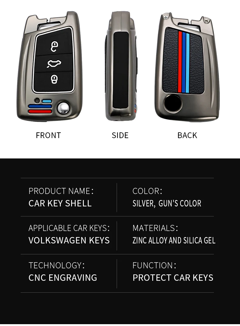 Cover chiate/telecomando per VW Volkswagen Golf 7 MK7 Tiguan MK2 per Seat Ibiza Leon FR 2 Ateca Altea per Skoda Octavia A7 10 Cover chiate/telecomando per VW Volkswagen Golf 7 MK7 Tiguan MK2 per Seat Ibiza Leon FR 2 Ateca Altea per Skoda Octavia A7 - Sc0167a16a7084155a612f3fe25d41bfdd