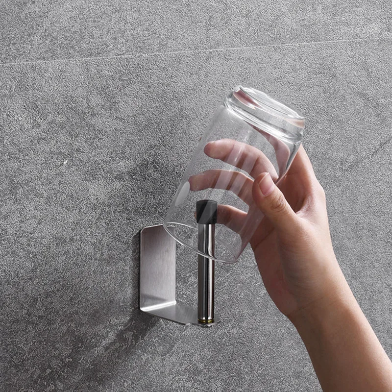 Stainless Steel Paper Towel Holder Organizer Rack Self Adhesive Wall Toilet Roll Paper Holder Tissue Stand Bathroom Organizer paper towel holder toilet paper holder toilet paper rack toilet roll holder paper towel rack tissue holder