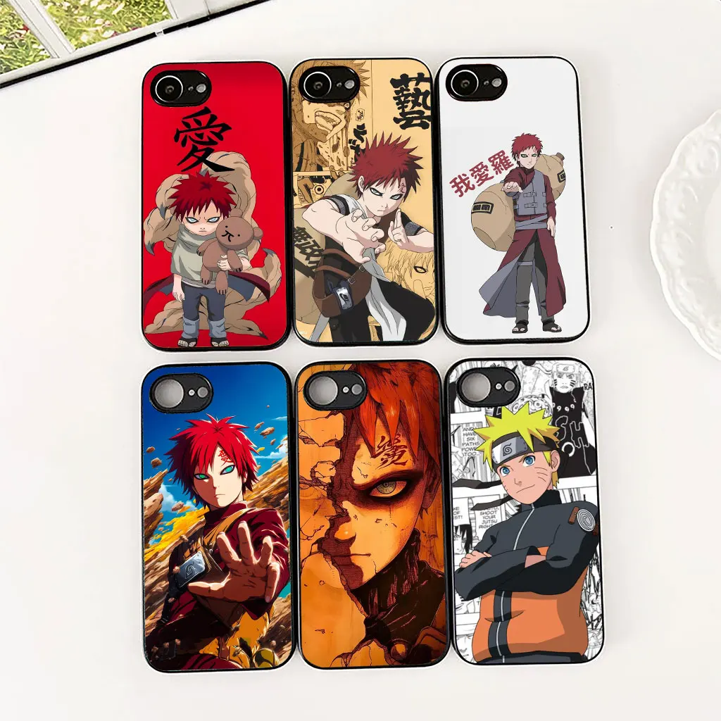 Gaara & Uchiha Sasuke Themed Phone Cover - Soft Protective Case