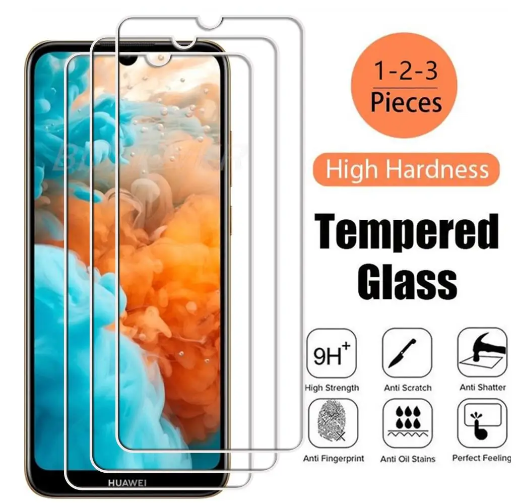 Vetro Temperato Per Huawei Y6 Pro 2019 Mrd-Lx2 6.09 "Y6 Pro 2019 Y6 Prime 2019 Y6S Pellicola Protettiva Per Schermo Pellicola Protettiva Per Telefono